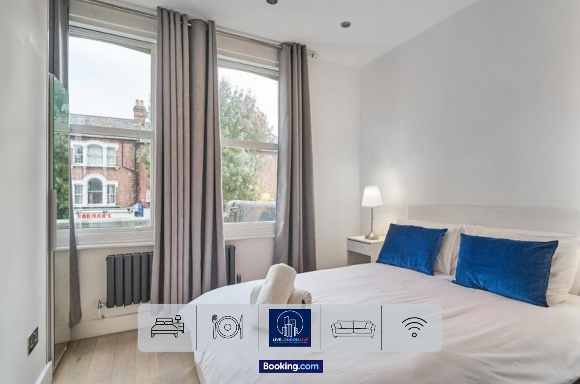 Last-Minute Offers L Exclusive Offer L Delightful 2-Bedroom Apartment In Tufnell Park L Sleeps Up To 5 Guests L By Live London Short Lets & Serviced Accommodation L Экстерьер фото